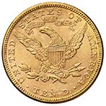 USA - REPUBBLICA - DIECI DOLLARI 1892 KM. ... 
