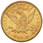 USA - REPUBBLICA - DIECI DOLLARI 1898 KM. ... 