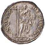 ROMA - GREGORIO XIII (1572 – 1585) TESTONE ... 