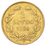 ROMA - PIO IX - SCUDO D’ORO 1861 A. XVI ... 