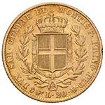  SAVOIA - CARLO ALBERTO - VENTI LIRE 1832 ... 