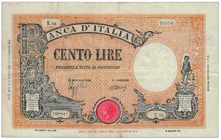 REPUBBLICA SOCIALE ITALIANA - 100 ... 
