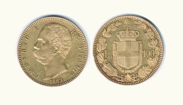 UMBERTO I (1878-1900) - 100 Lire ... 