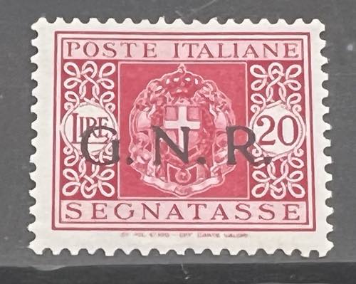 1944 -  Segnatasse, GNR Verona, 20 ... 