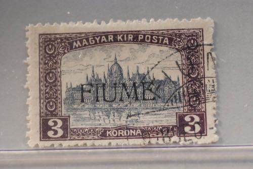 1918 -  FIUME, Venduta 3 k. ... 