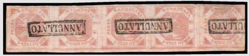 1858 -  2 gr. rosa chiaro (7b) ... 