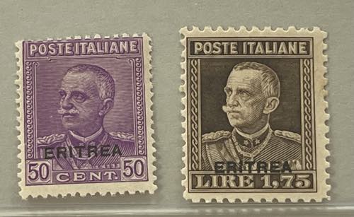 1928-29 -  Soprastampati, 2 valori ... 