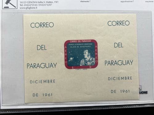 1961 -  SPAZIO, paraguay, ... 