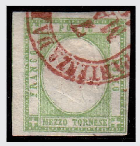 1861 -  1/2 t. verde giallo (17e) ... 