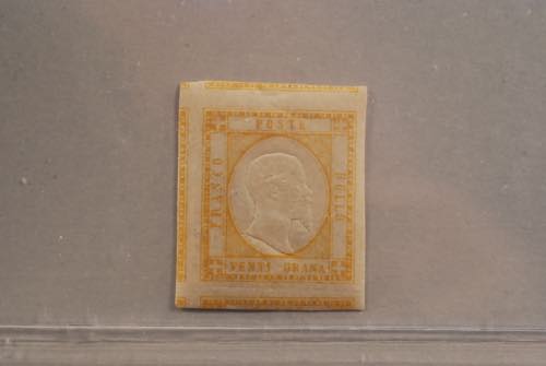 1861 -  20 gr.giallo arancio (23a) ... 