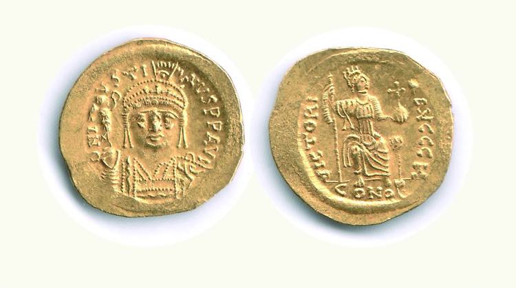 GIUSTINO II (565-578) - Solido - ... 