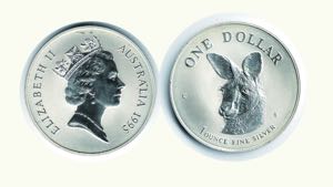 AUSTRALIA - Dollaro 1995 - Canguro.  AR - ... 