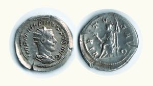 FILIPPO I (244-249) - Antoniniano; D/ Busto ... 