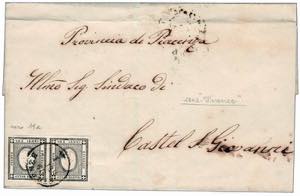 1862 -  Sardegna, Francobolli per stampati, ... 