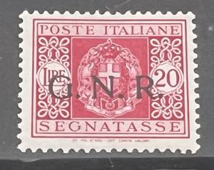 1944 -  Segnatasse, GNR Verona, 20 lire con ... 