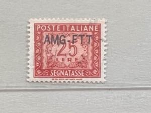 1954 -  Segnatasse, 25 lire con soprastampa ... 