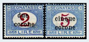 1918 -  TRENTO E TRIESTE, Segnatasse 9 ... 