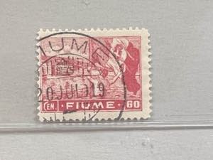 1919 -  FIUME, veduta, 60 c. rosa (C43a). ... 