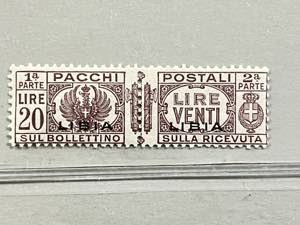 1936 -  Pacchi postali, 20 lire (24).
 