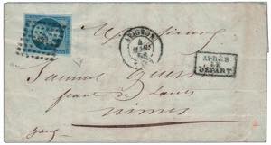 1855-58 -  Napoleone III, due belle lettere ... 