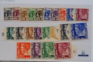 1934-37 -  La serie di 22 valori (180/201) ... 