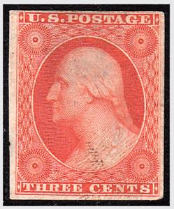 1875 -  Ristampa del 3 c. Jefferson, ... 