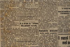 1944 -  RSI, Quotidiano Brescia ... 