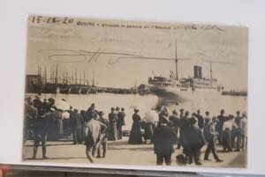 1920 -  GENOVA, Piroscafo in partenza per ... 