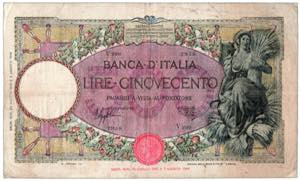 REGNO - Vittorio Emanuele III - 500 Lire ... 