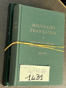 GADOURY V. Mnnaie Francaises -colonies ... 