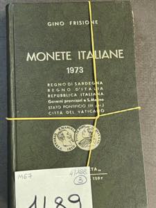 FRISIONE G. Monete Italiane ed. ... 