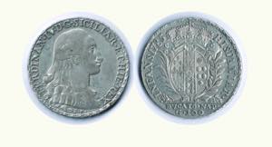NAPOLI - Ferdinando IV - Ducato da 100 Gr. ... 