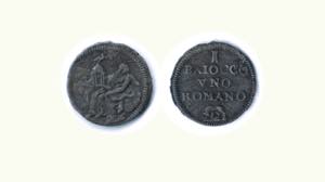 ROMA - Clemente XIII - Muraiola da 1 Baiocco ... 