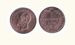 VITTORIO EMANUELE II - 2 Cent. 1862 NA. R ... 