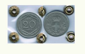 VITTORIO EMANUELE III - 20 Cent. 1918 - ... 
