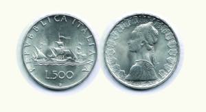 500 Lire 1966 - Sstato zecca.  