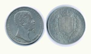 VITTORIO EMANUELE II (1849-1860) - 5 Lire ... 