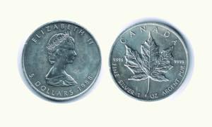CANADA - 5 Dollari 1988 ‘Foglia ... 