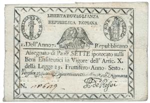ROMA - I Repubblica Romana - Assegnato da ... 