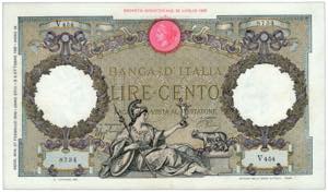 ITALIA - Regno - 100 Lire ‘Roma ... 