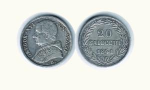 BOLOGNA - Gregorio XVI (1831-1846) - 20 ... 