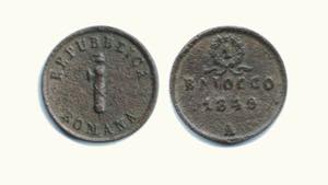 ANCONA - II Repubblica romana - Baiocco ... 