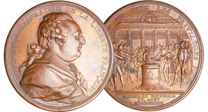 Louis XVI - Médaille - Abandon ... 