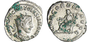Volusien - Antoninien (251, Milan) ... 