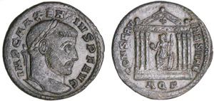 Maxence - Follis (306-312, Rome) - ... 