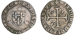 Charles VII (1422-1461) - Blanc à ... 