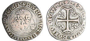 Charles VIII (1483-1498) - Blanc ... 