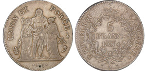 Directoire (1795-1799) - 5 francs ... 