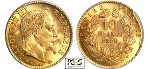 Napoléon III (1852-1870) - 10 francs tête ... 
