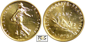 Cinquième république (1959- ) - 1 franc ... 